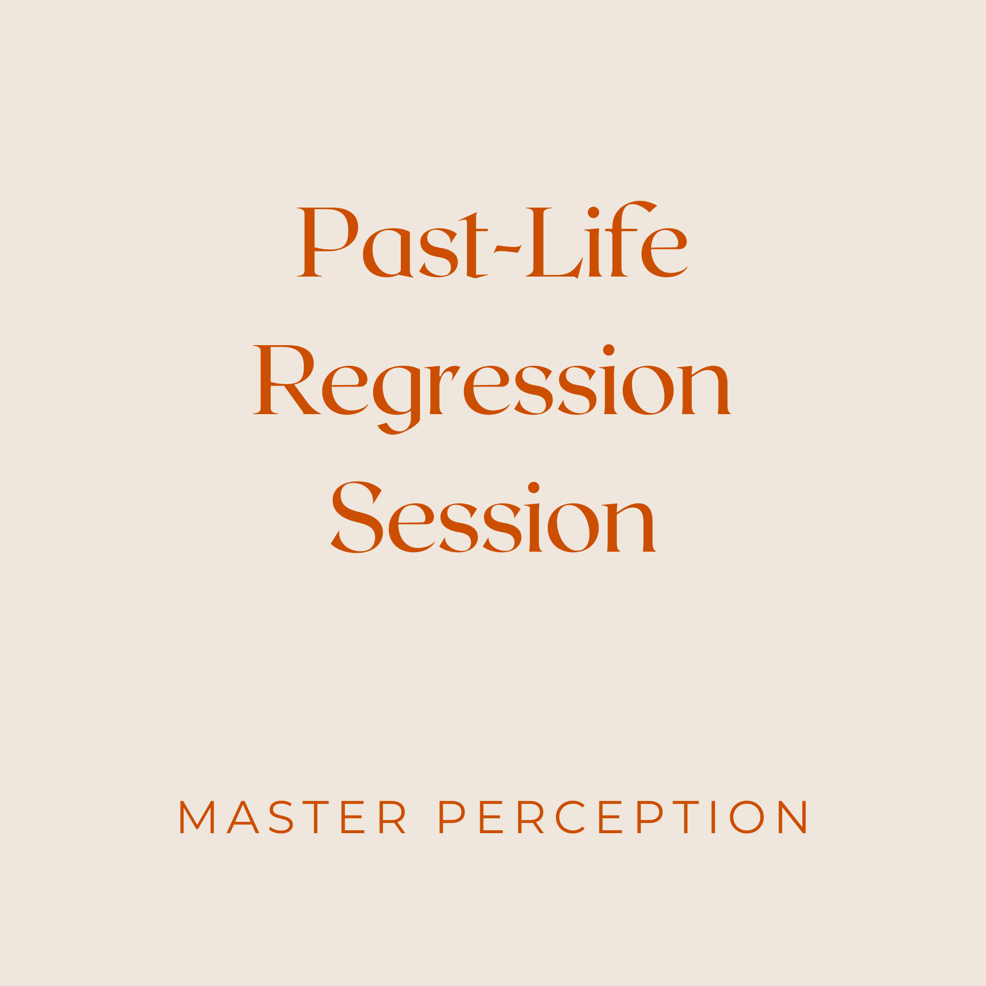 Past-Life Regression Session
