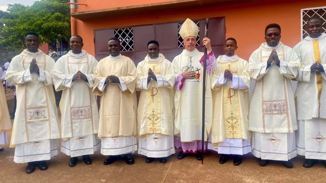 Diaconate ordination in Oliga-Yaoundé