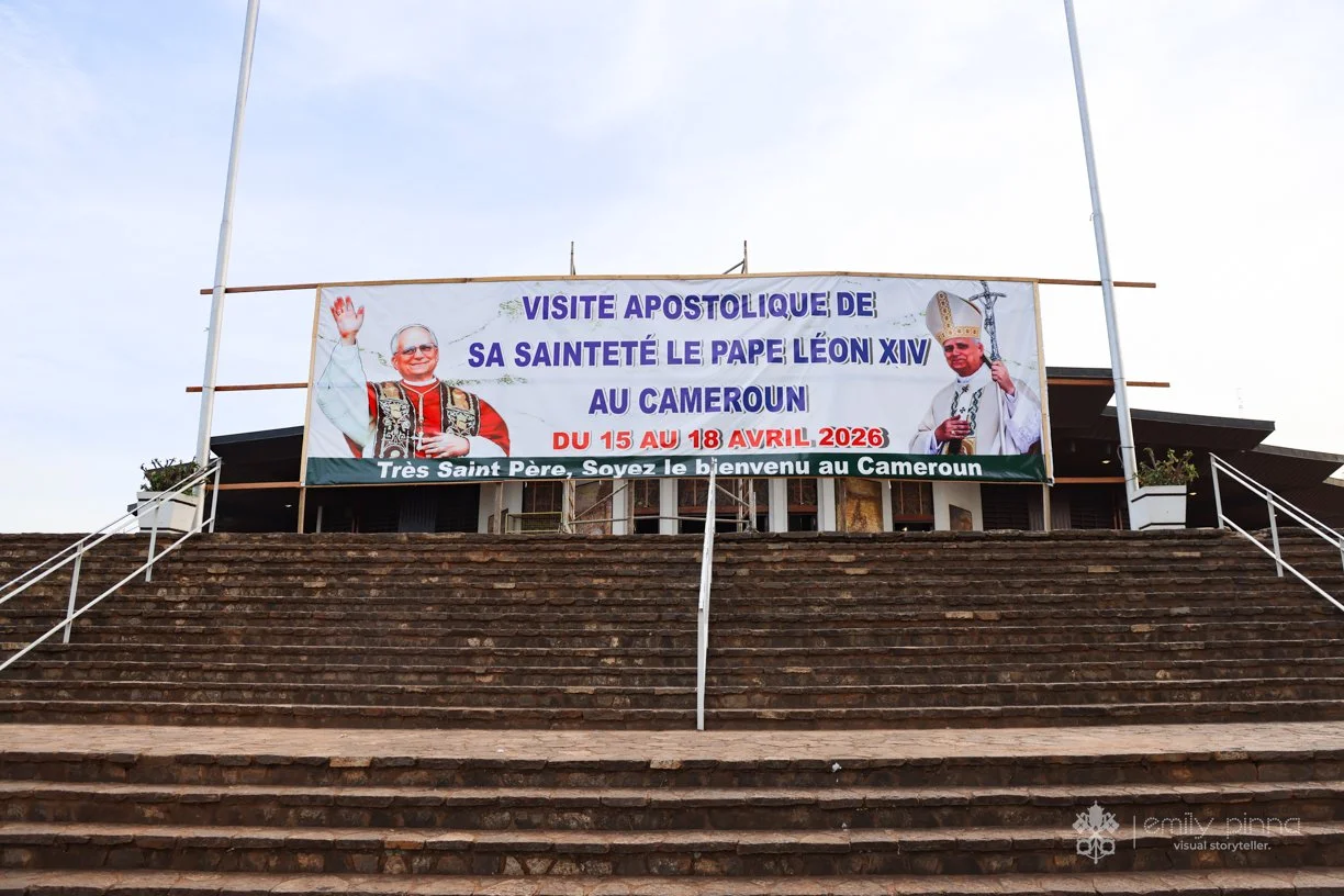 Yaounde is getting ready for Pope Leo XIV