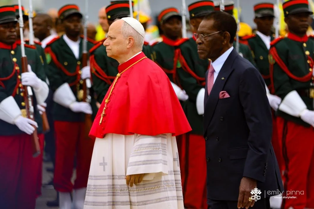 April 21, Pope Leo XIV arrives in Equatorial Guinea