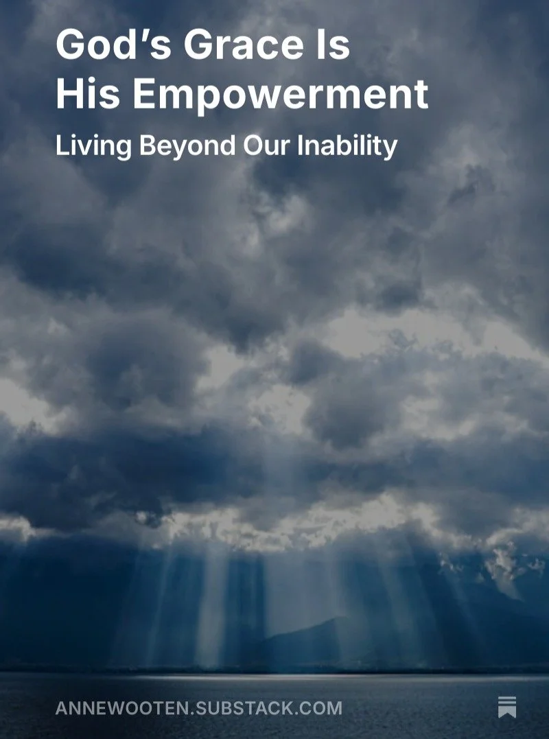 Feeling stuck in your inability? 
.
.
.
🌿 God&rsquo;s grace is more than a word&hellip;
It&rsquo;s His empowerment, turning our weakness into strength.

🌿 God&rsquo;s empowerment turns our inability into freedom.
Find encouragement in my latest pos