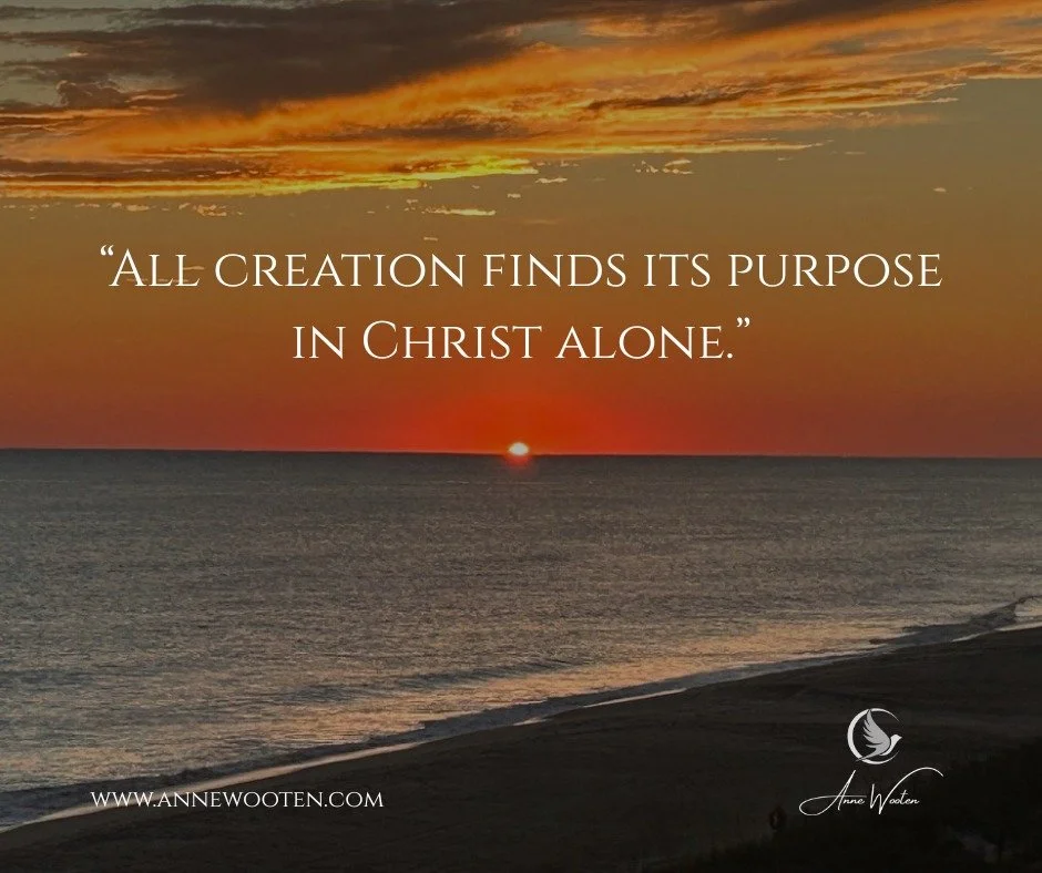 🙏 Christ Above All
.
.
.
All creation points back to Him.
Every breath, every sunrise, every unseen moment&hellip;
all things were made through Him and for Him. 🌅

📖 &ldquo;For in him all things were created: things in heaven and on earth, visible