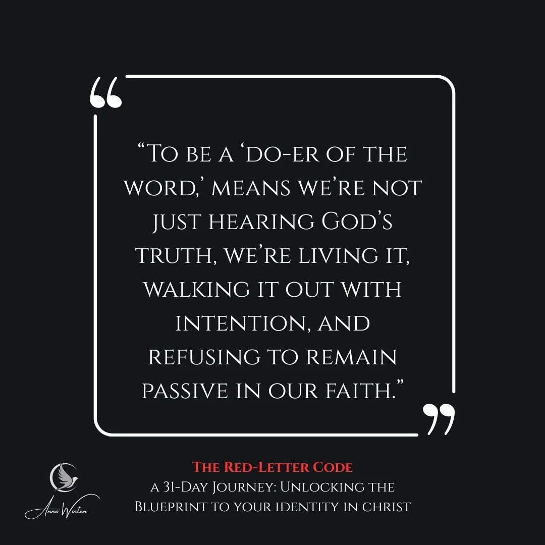 Don&rsquo;t just believe it&hellip; walk it out with intention. 🚶&zwj;♀️📖
.
.
.
We&rsquo;re not just called to know the Word.

But it's obedience that unlocks transformation.
An obedient heart doesn't just agree with truth&hellip;
it acts on it.

W