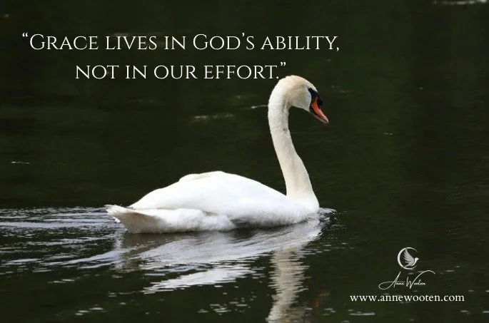 Have you ever wondered&hellip;
.
.
.
Will I ever be able to truly live by God&rsquo;s grace?

Not strive for it.
Not earn it.
But live from it. 🤍

Here&rsquo;s the truth we often forget:
📖 &ldquo;And God is able to bless you abundantly, so that in 