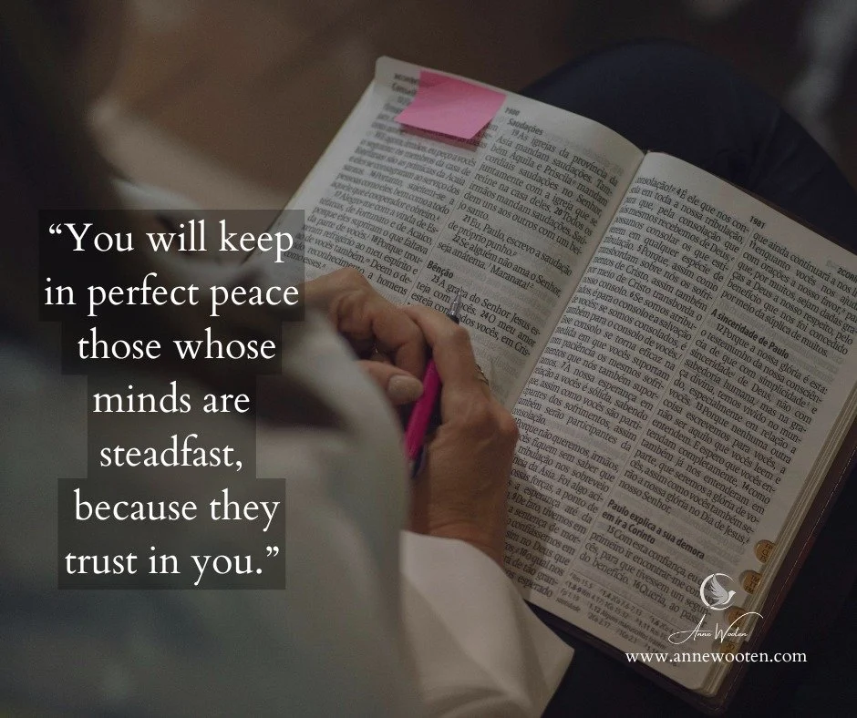 ✝️ Anchor yourself in the Word of God - the only unshakable truth that steadies your heart when chaos surrounds you.
.
.
.
📖 &ldquo;You will keep in perfect peach those whose minds are steadfast, because they trust in you.&rdquo; - Isaiah 26:3 (NIV)