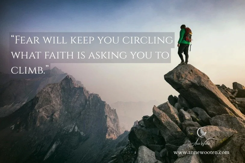 Fear Is Not Your Permission To Stay Stuck. ⛰️
.
.
&ldquo;Always do what you are afraid to do.&rdquo;
&mdash; Ralph Waldo Emerson

That quote stopped me in my tracks. ✨

Because so often, fear does not sound loud.
It sounds reasonable.

💭 Stay where 