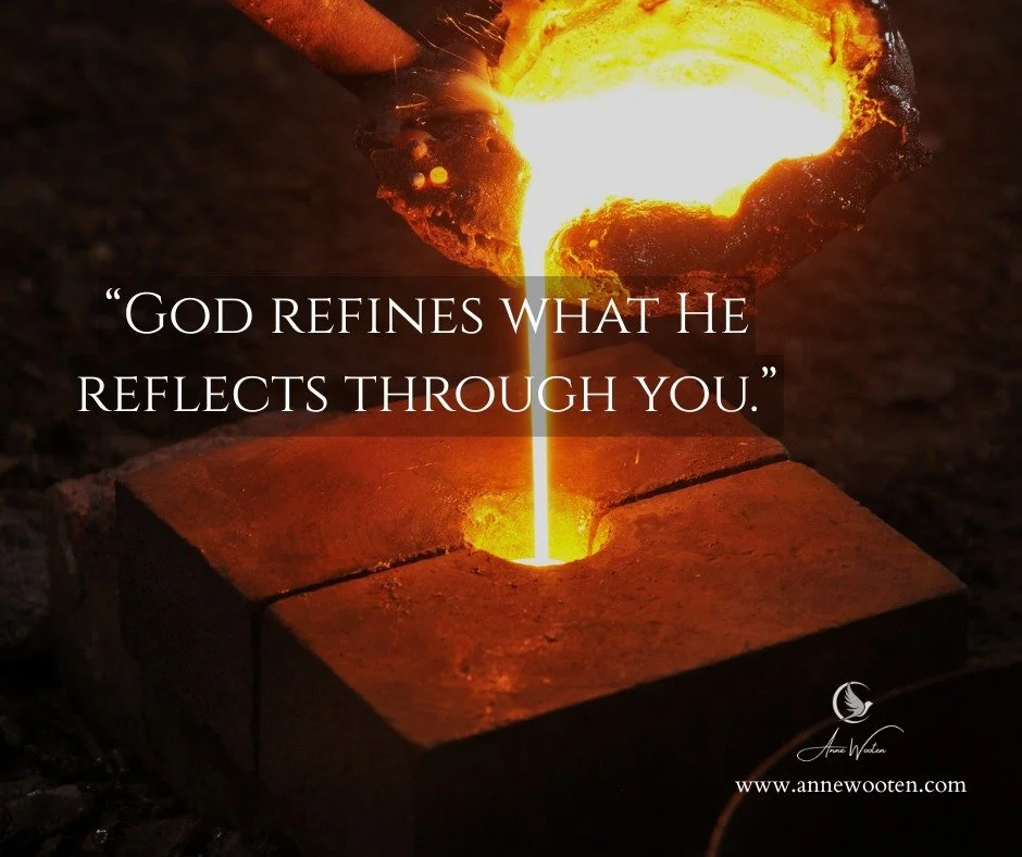 ✨ Refined Like Silver ✝️
.
.
.
These words have been sitting with me&hellip;

Because when I slow down long enough to really think about it,
I realize what a gift it is to be in God&rsquo;s presence,
to be shaped by Him&hellip; and to reflect His lig