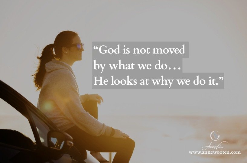 ❤️ What&rsquo;s Really In Your Heart&hellip; Right Now? ✝️
.
.
.
It&rsquo;s easy to believe our intentions are right.

We can justify decisions.
We can explain our reasoning.
We can convince ourselves we&rsquo;re on the right path.

Friend, God doesn