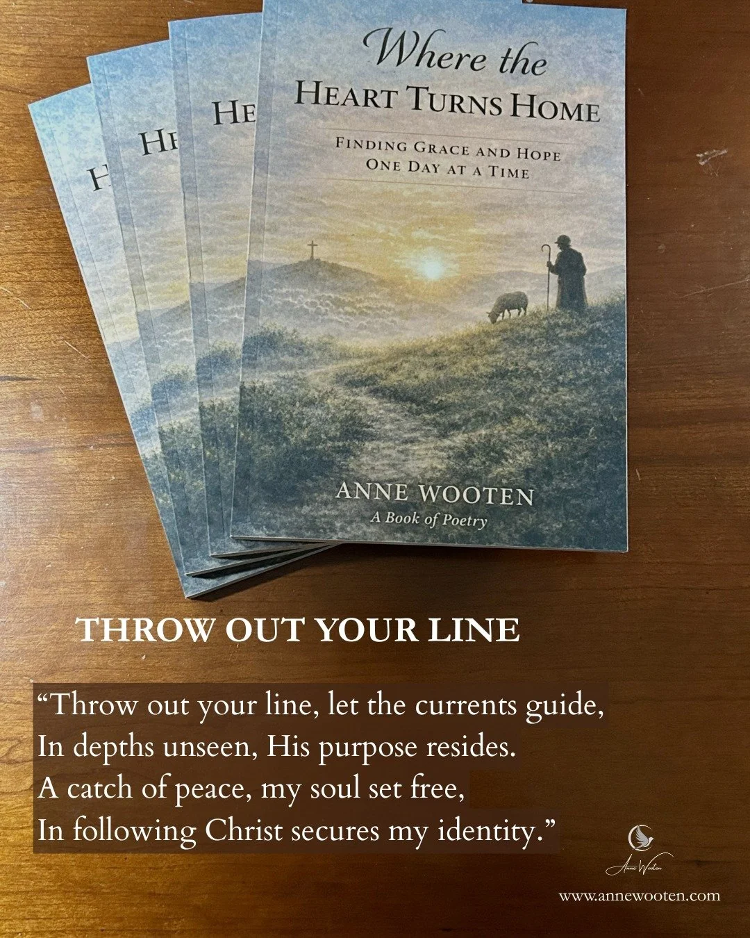 &ldquo;Throw Out Your Line&rdquo;
.
.
A simple phrase&hellip;
yet a powerful reminder to trust the unseen work of God.

These words from &ldquo;Throw Out Your Line&rdquo; reflect what it means to trust God beyond what we can see&hellip;

to release c