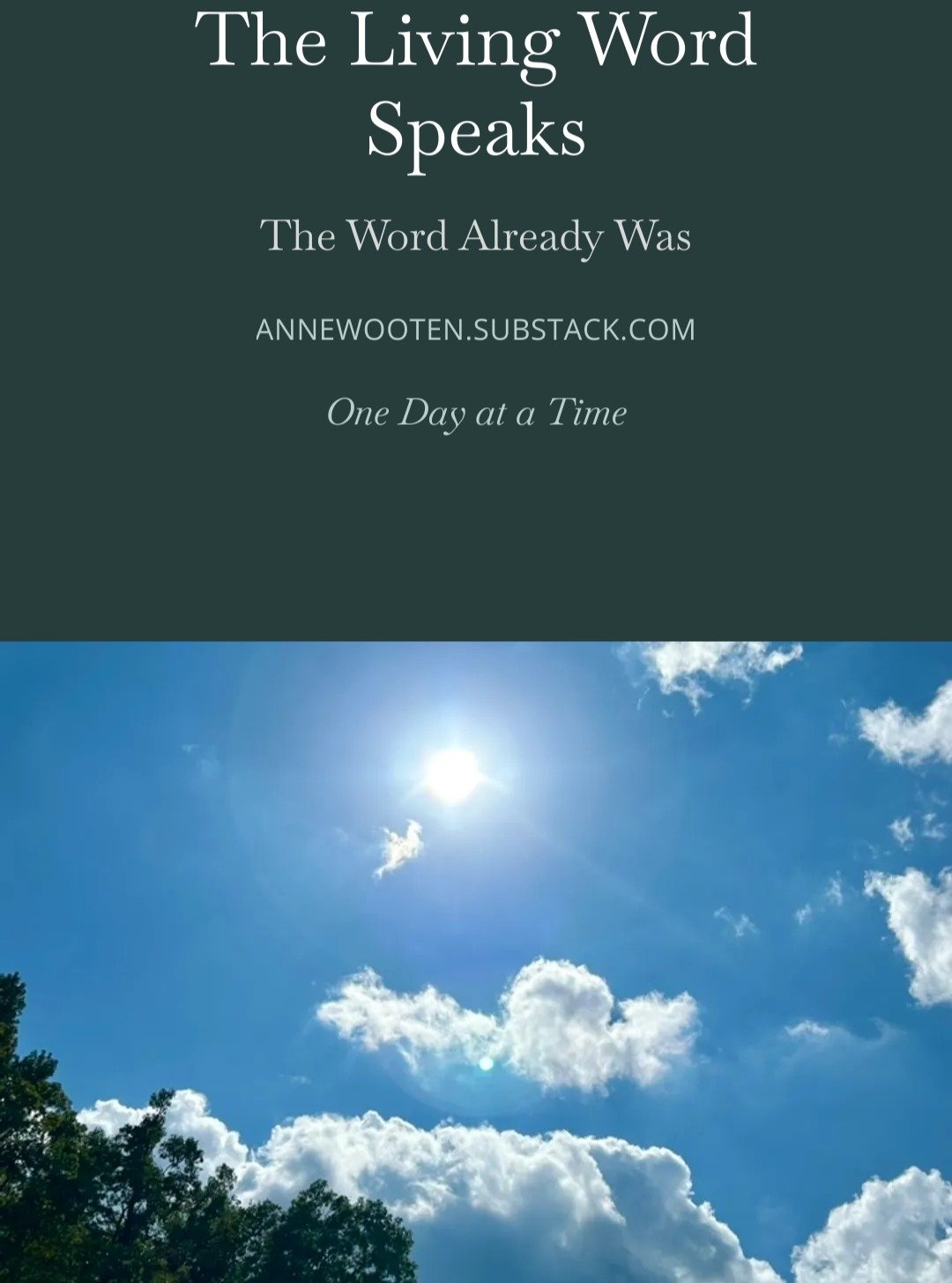 Before there was a world to save, there was already a Savior. 🙏

Genesis tells us that God created the heavens and the earth. John reveals the Creator.

This new reflection and poem explores the breathtaking connection between Genesis 1:1 and John 1