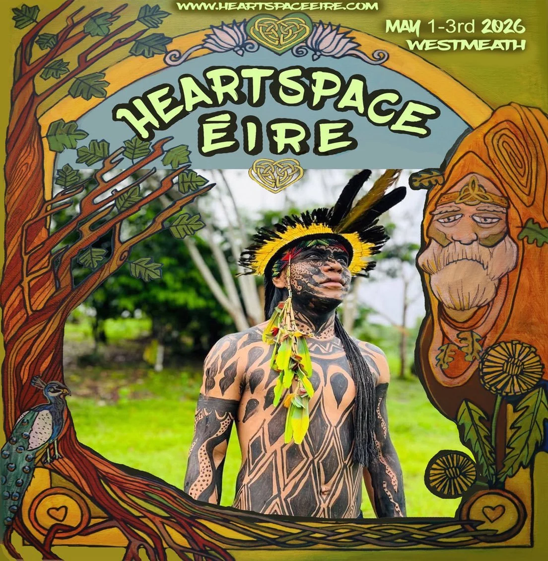 Delighted to welcome back Vari from the Yawanawa tribe to sing some prayer music during Heartspace gathering. 

Yawanawa musical prayer is woven from theirs and their ancestoral hearts. Consisting of gratitude and love sung with passion and spirit ❤️