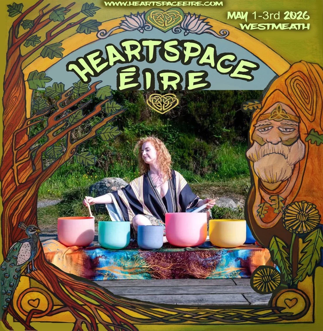 Honoured to welcome back the wonderful @melissasoundandsoul to Heartspace. If any of you remember last year the sound bath was one of the real highlights of the weekend 💚🌳

Melissa creates calming, restorative sound journeys designed to help you sl