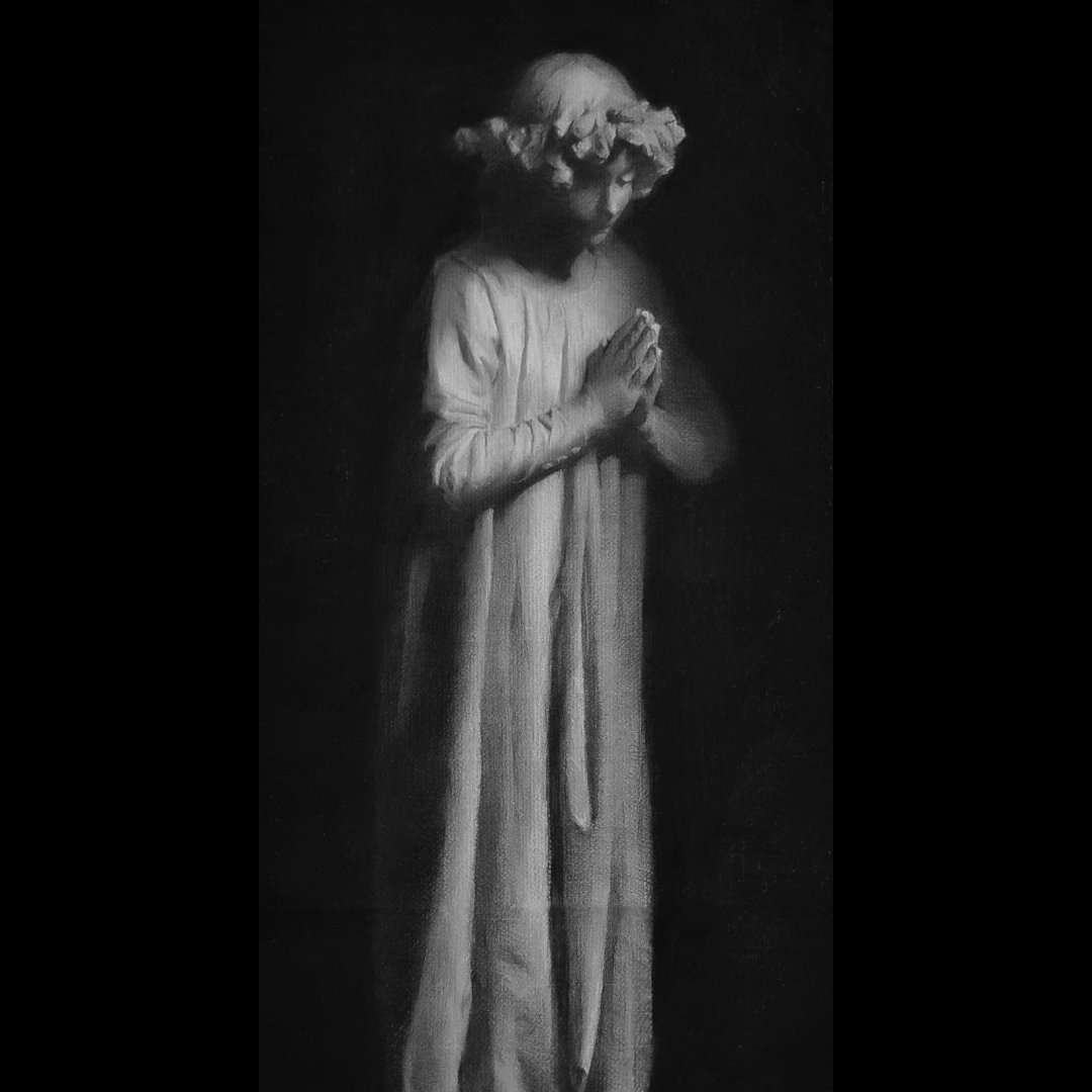 Praying angel