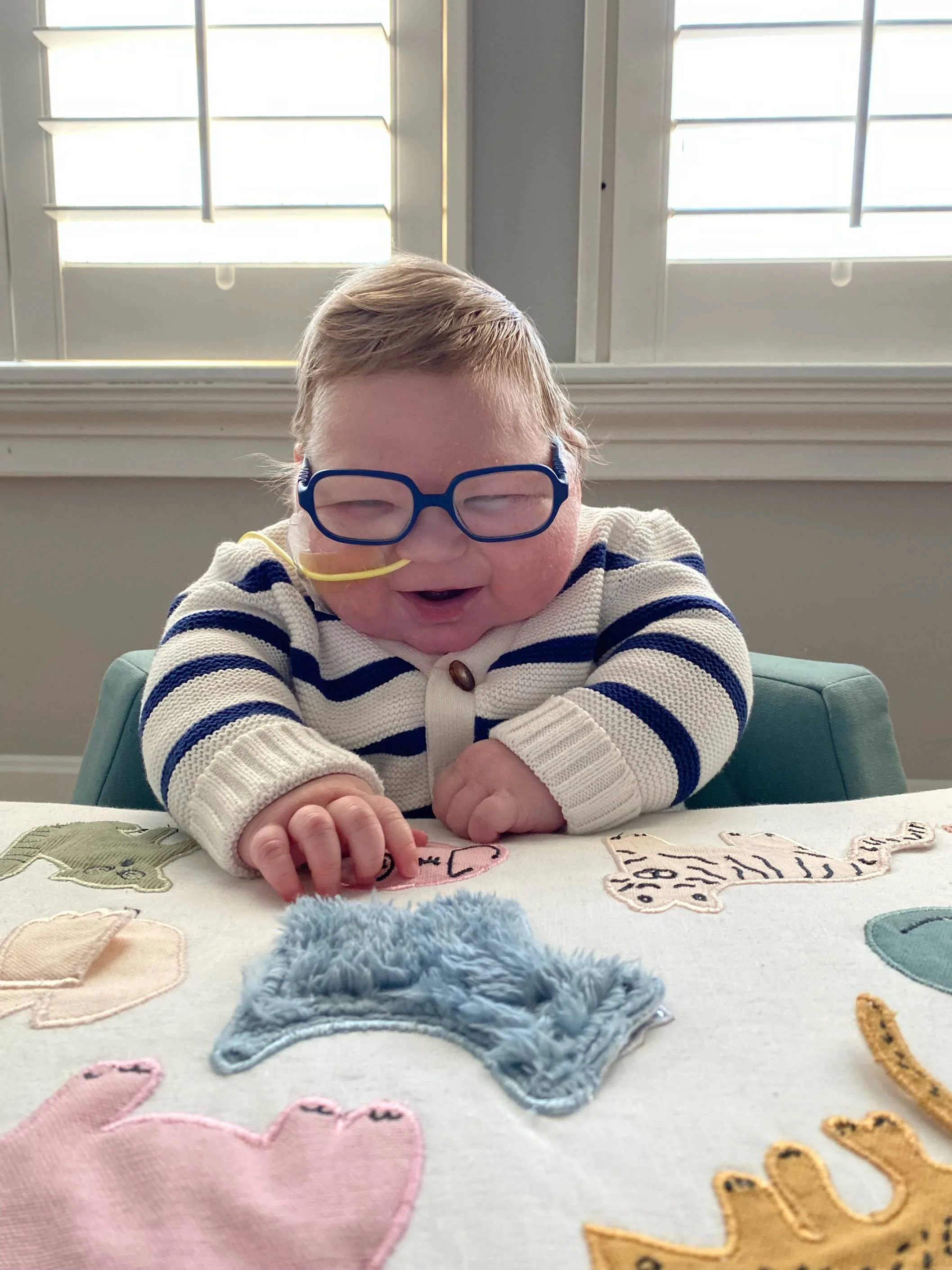 And a studious boy.