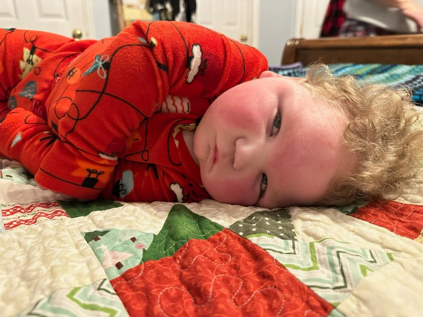 He wasn't always happy.