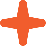 Un symbole d'avion stylisé en orange sur un fond transparent.
