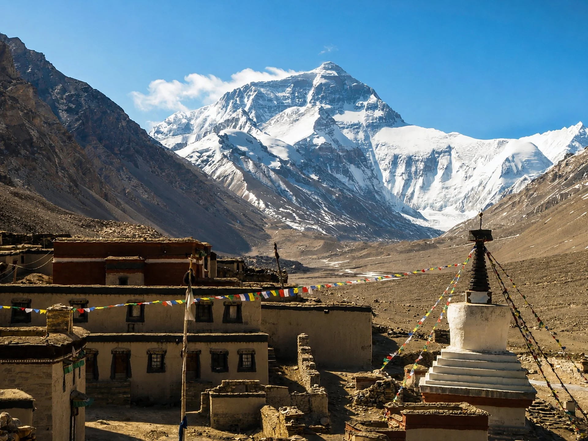 롱북(Rongbuk) 사원