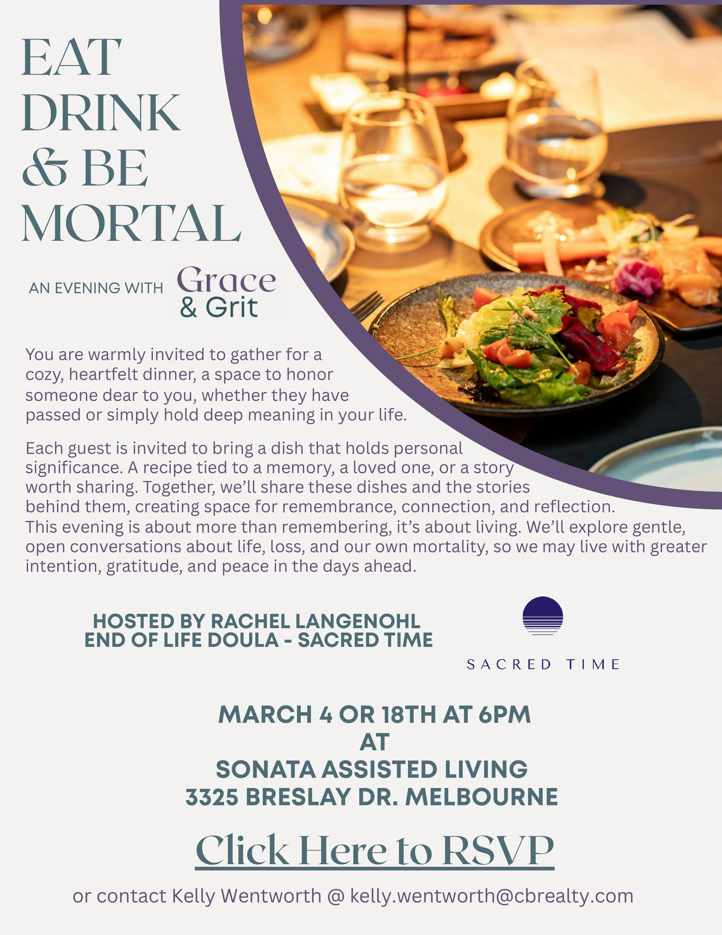 Eat, Drink &amp; Be Mortal