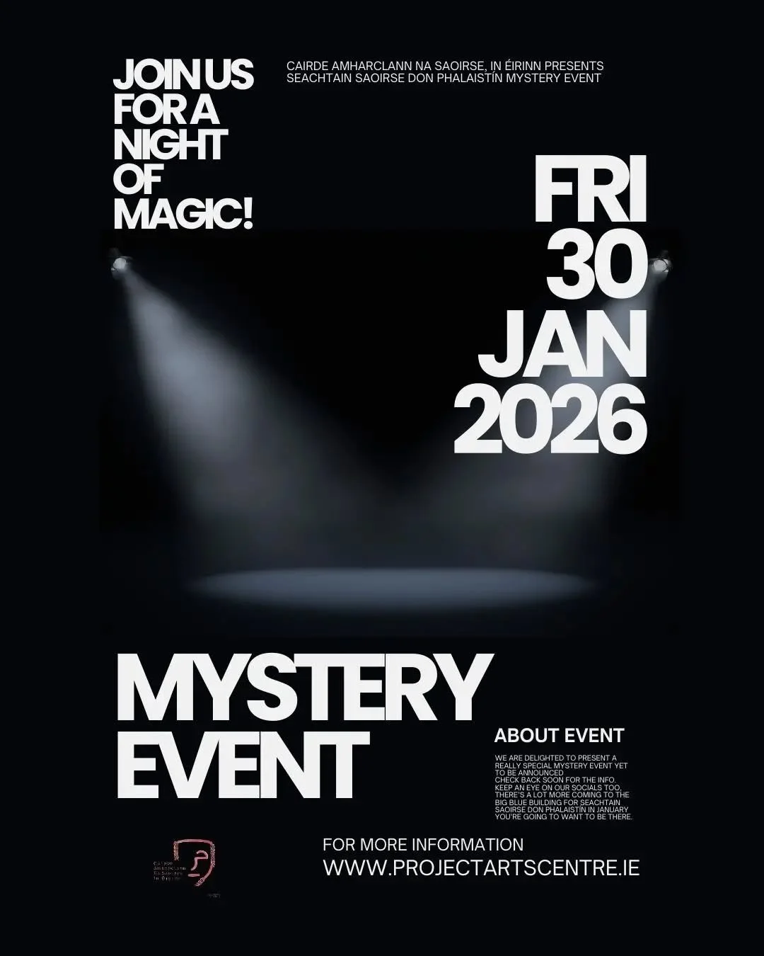 We can&rsquo;t tell you what it is yet, shush, don&rsquo;t tell anyone, but&hellip;. We are delighted to present a really special mystery event that is yet to be announced! Check back soon (very soon) for all info. Oh, and keep an eye on our socials 