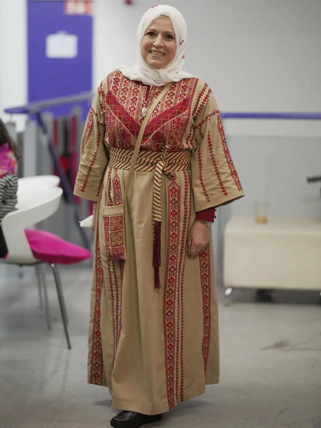 Earlier in this amazing week, Guest Artist Fatin Al Tamimi hosted the Thread of Home Workshop at Project Arts Centre.

The Thread of Home, from visual artist Tuqa Al Sarraj, explores traditional Palestinian embroidery and its&nbsp;parallels with 17th