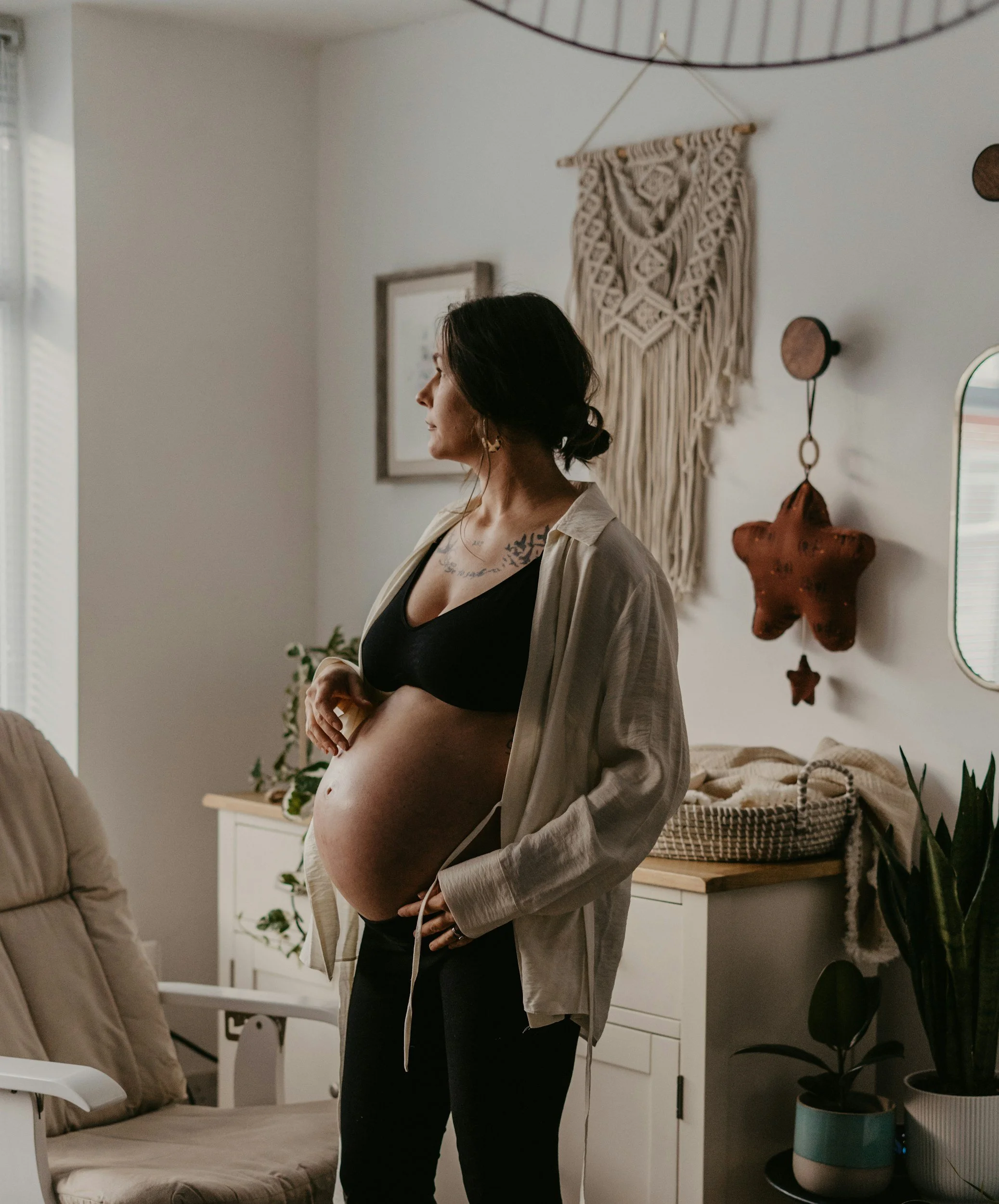 Expecting Christian mom-to-be, faith-integrated pregnancy therapy in Texas