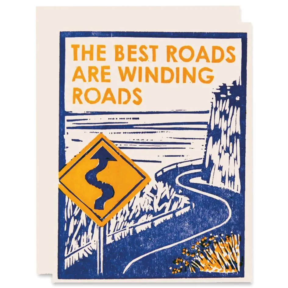 Winding Roads Letterpress
