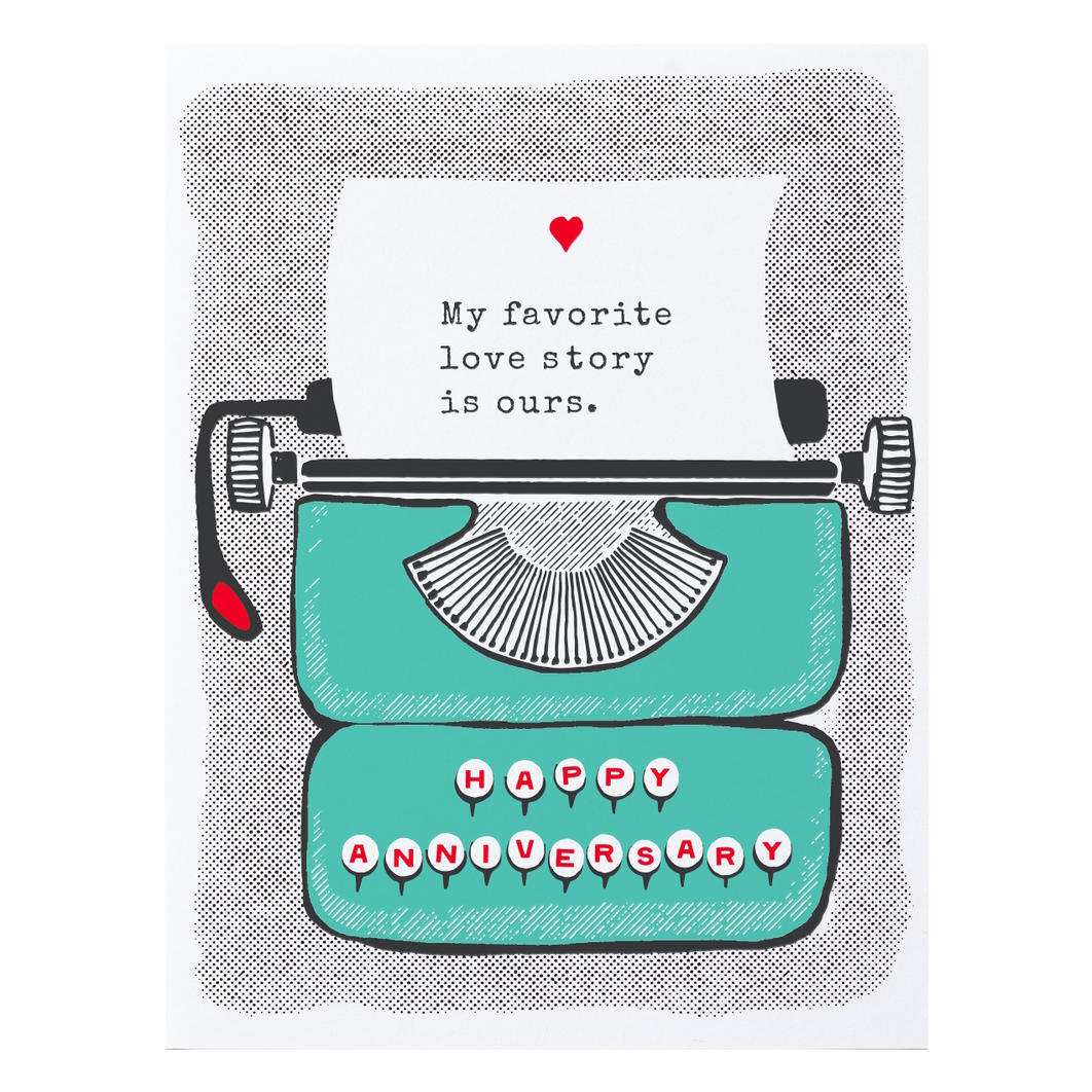 Anniversary Typewriter