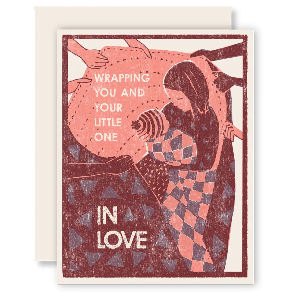 New Baby Letterpress