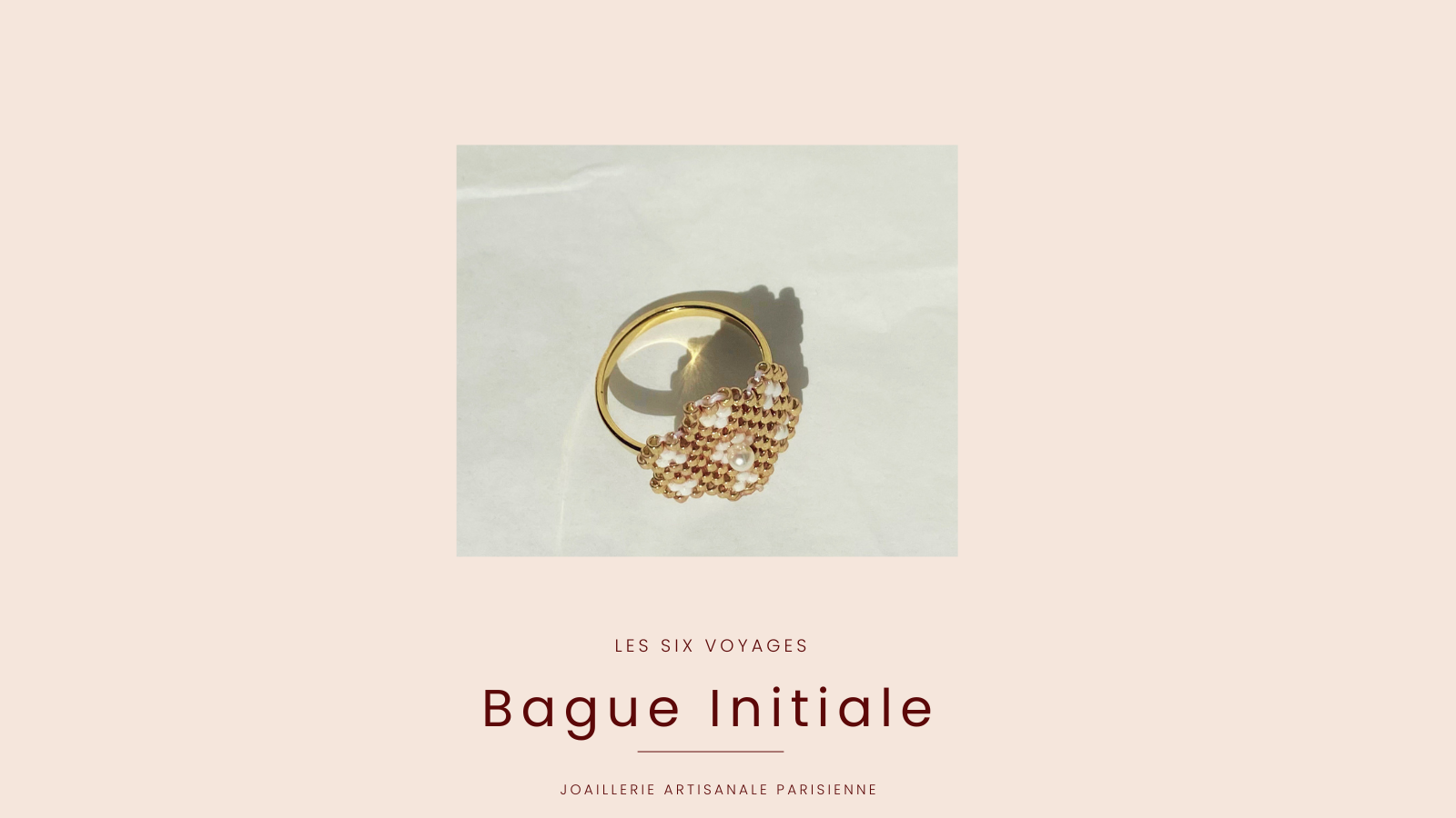 Bague Initiale