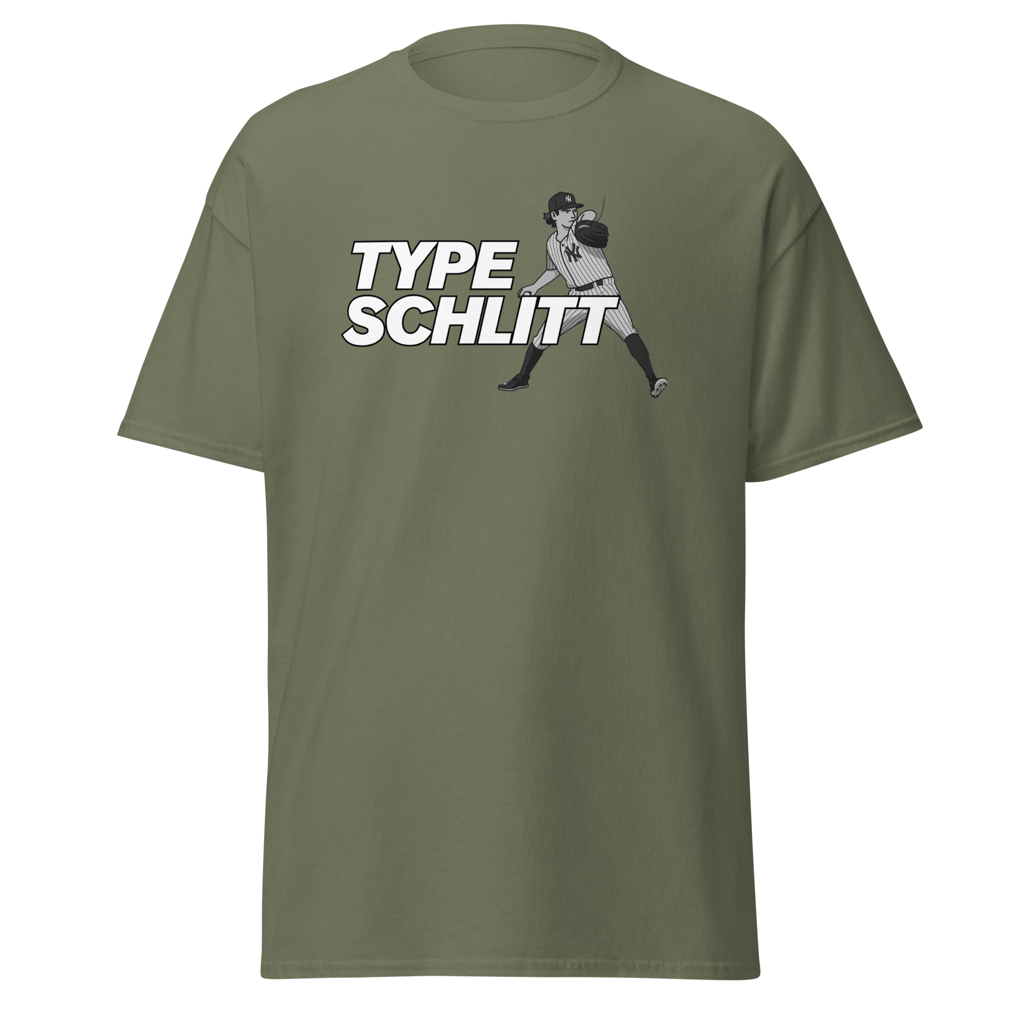 unisex-classic-tee-military-green-front-68f3ff092ff70.png