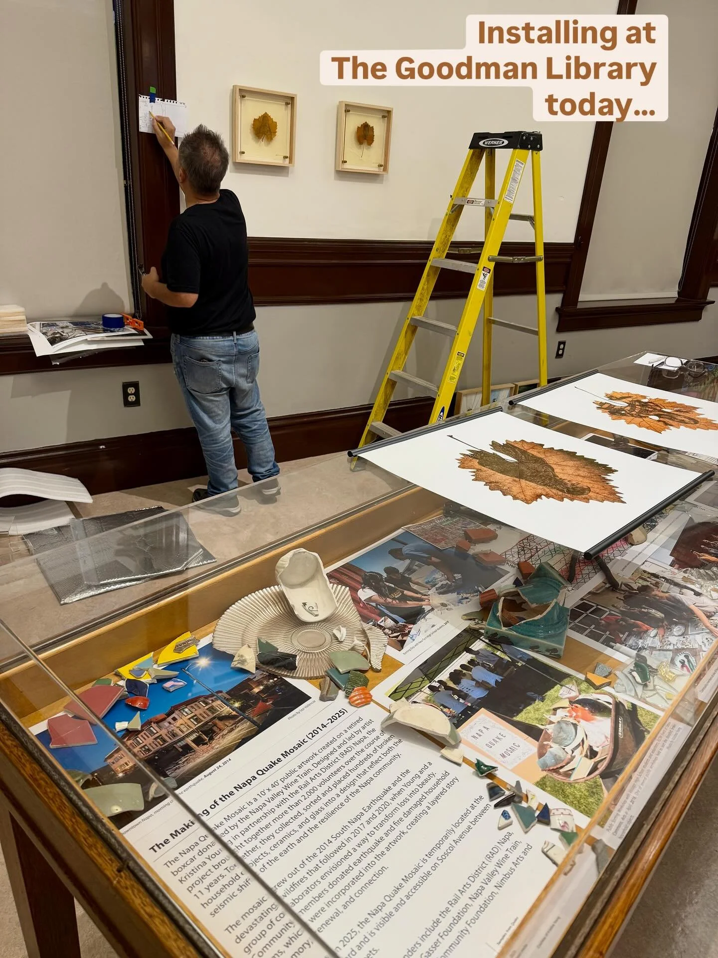 Izzi and I are excited to be part of the next @napacountyhistoricalsociety exhibit at The Goodman Library, &ldquo;The Valley Beautiful&rdquo;. Members opening on 10/9, 6-8pm. &hearts;️

@izziamizz #publicartists #historyiscool #napacounty