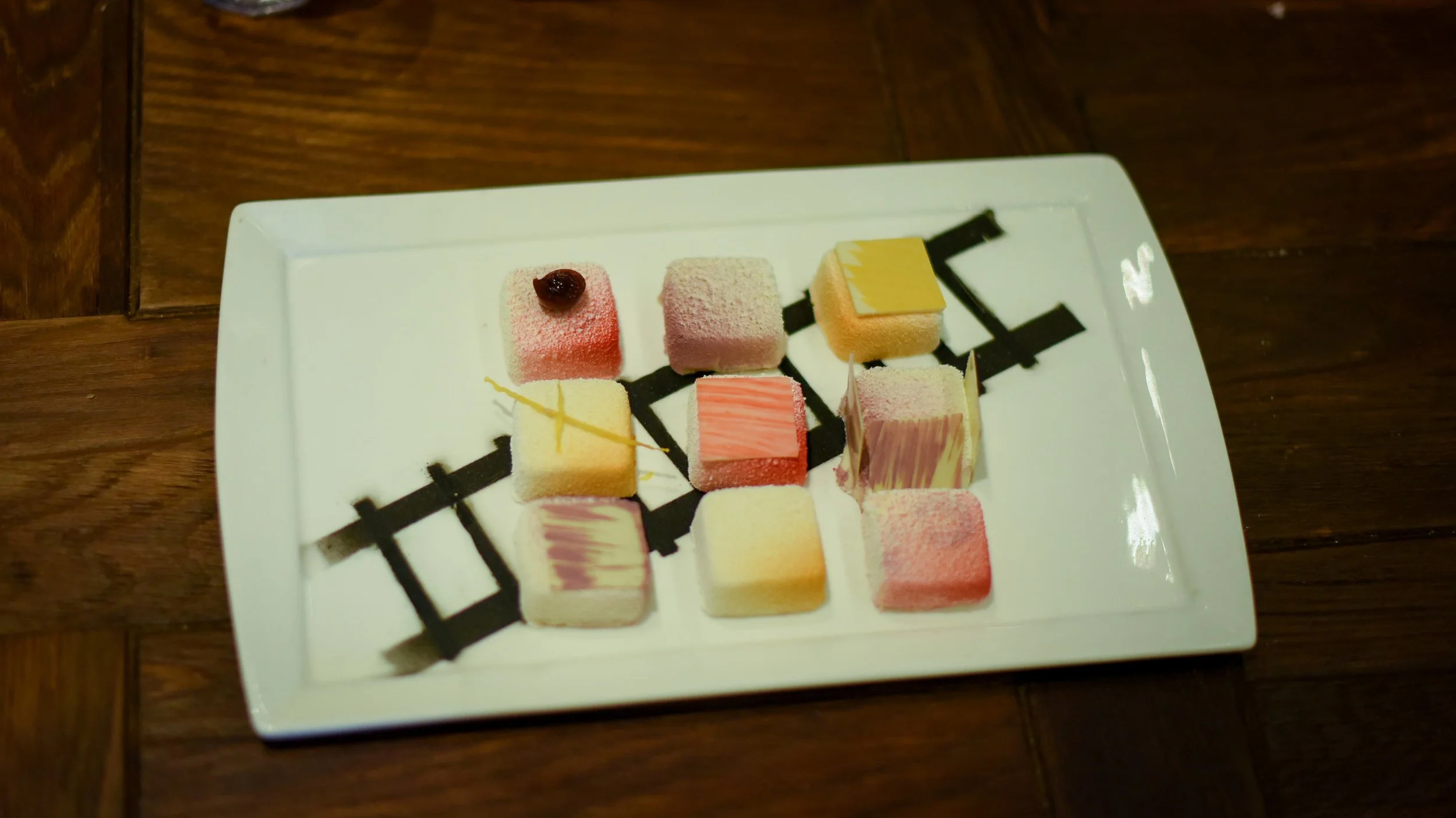 Quake Mosaic meets Pastry at the CIA, Greystone 