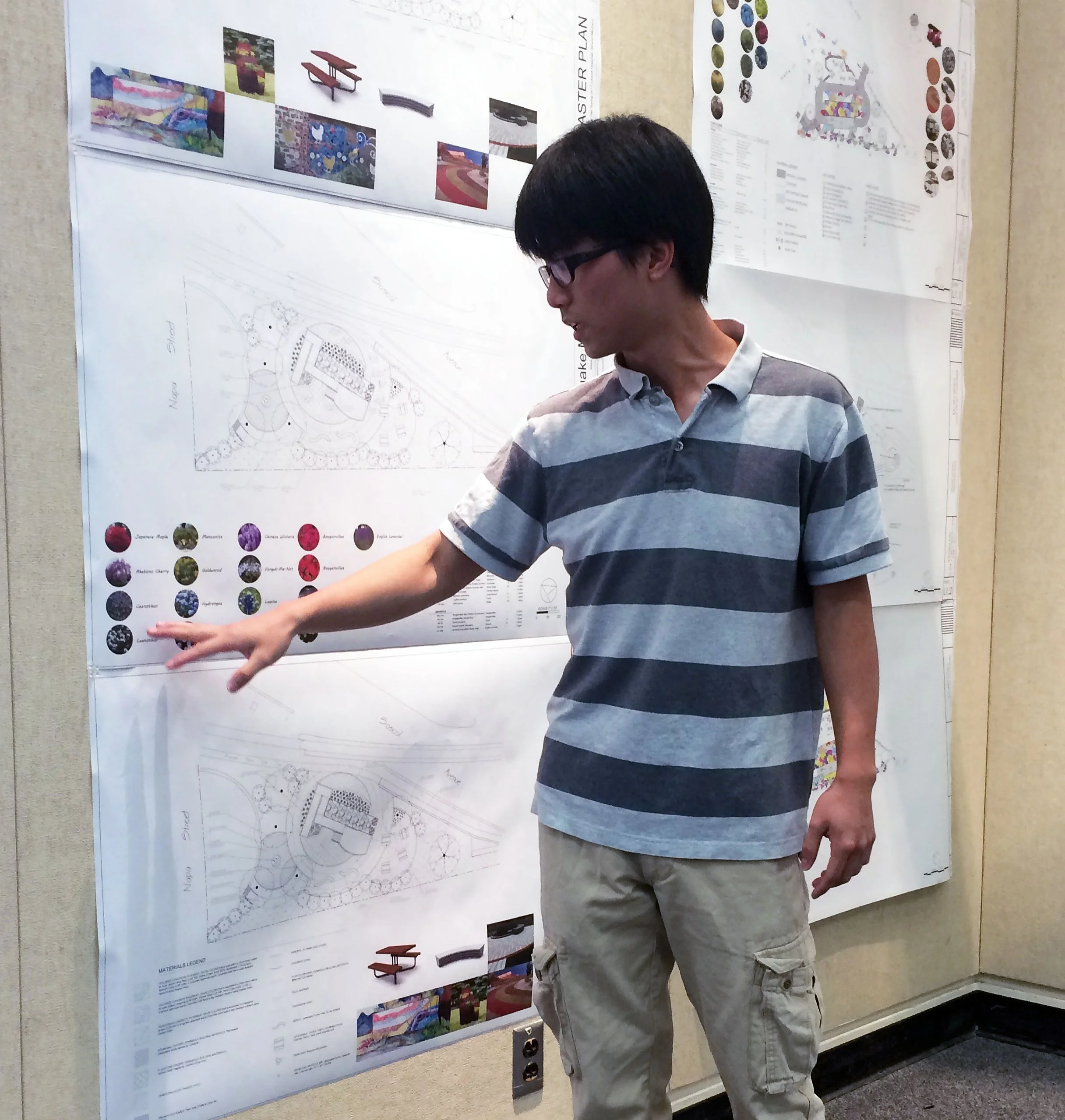 Quake Mosaic: Cal Poly Landscape Architecture Student Visit