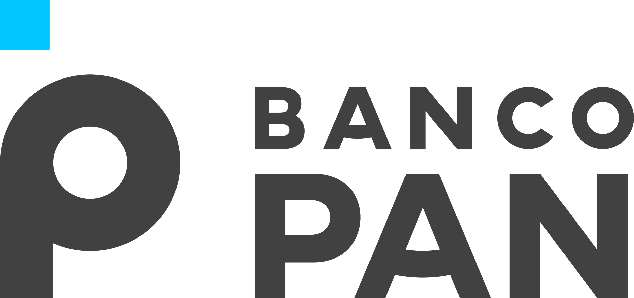 Logo of Banco Pan, marca do setor financeiro.