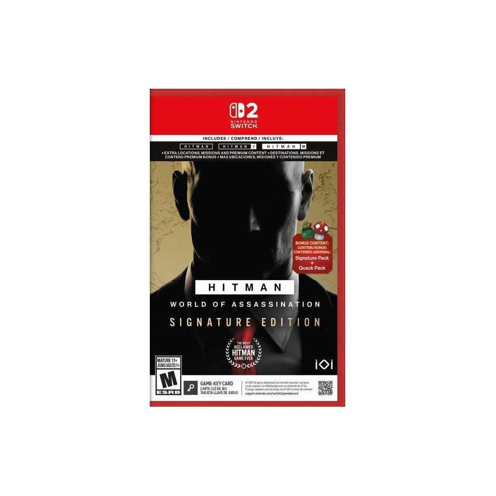 Io Interactive Hitman World Of Assassination Signature Edition - Nintendo Switch 2