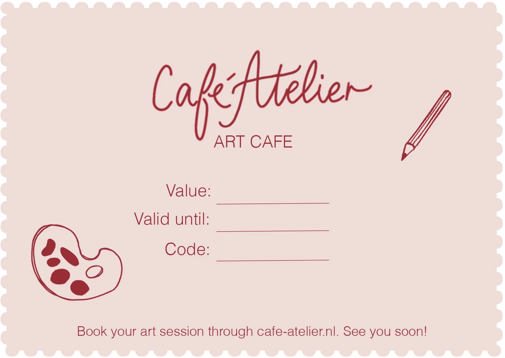 Café Atelier Gift Card