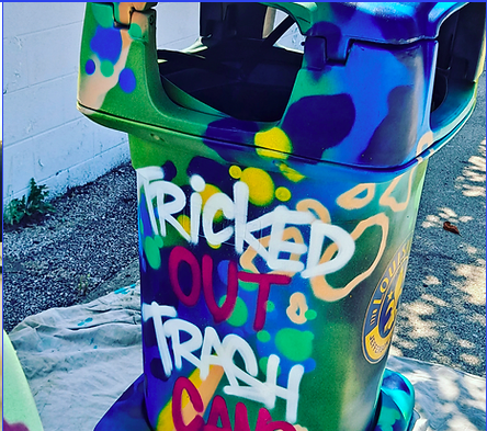 Tricked Out Trash Cans
