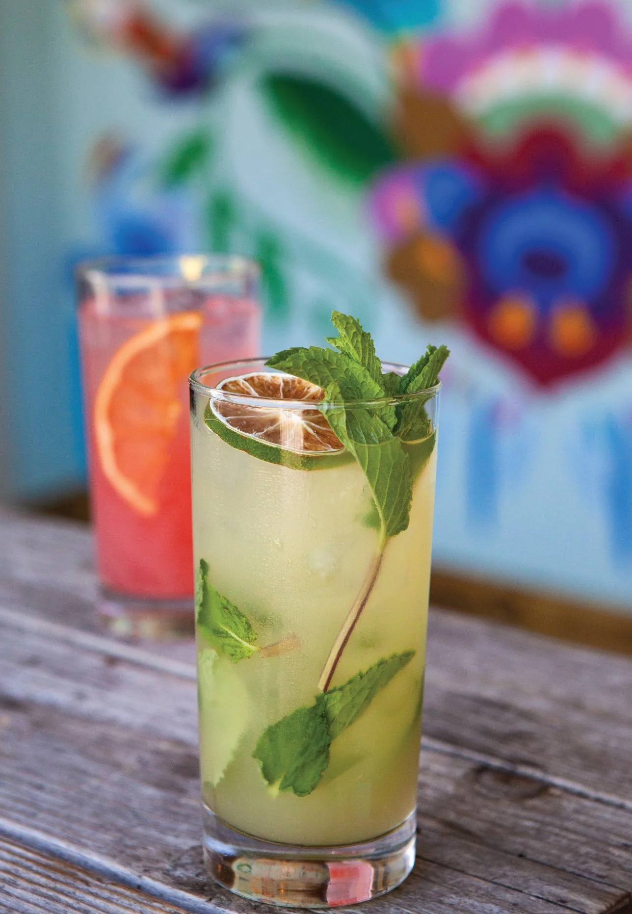 Mezzle and Paloma against mural.jpg