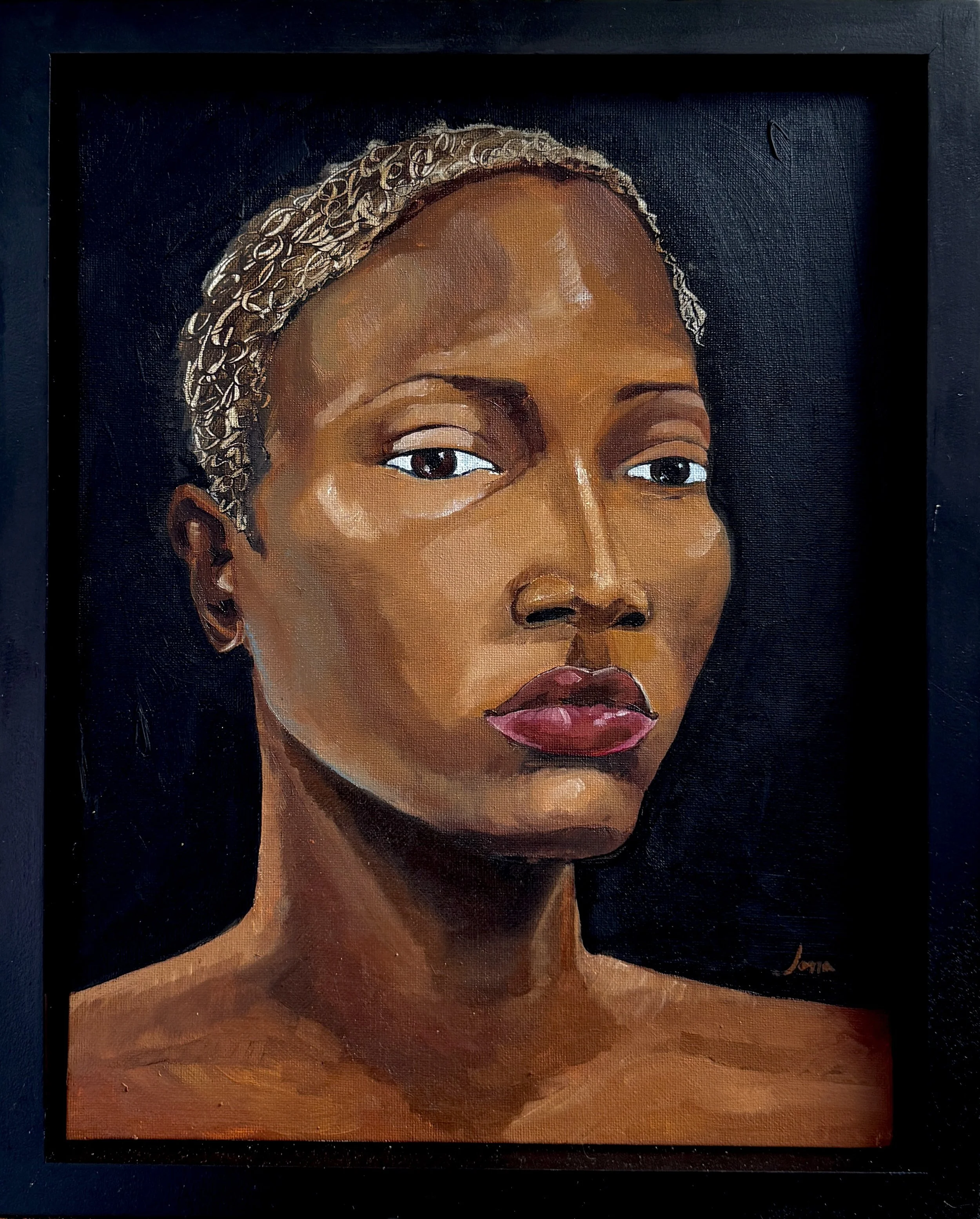 Portrait Of A Black Woman