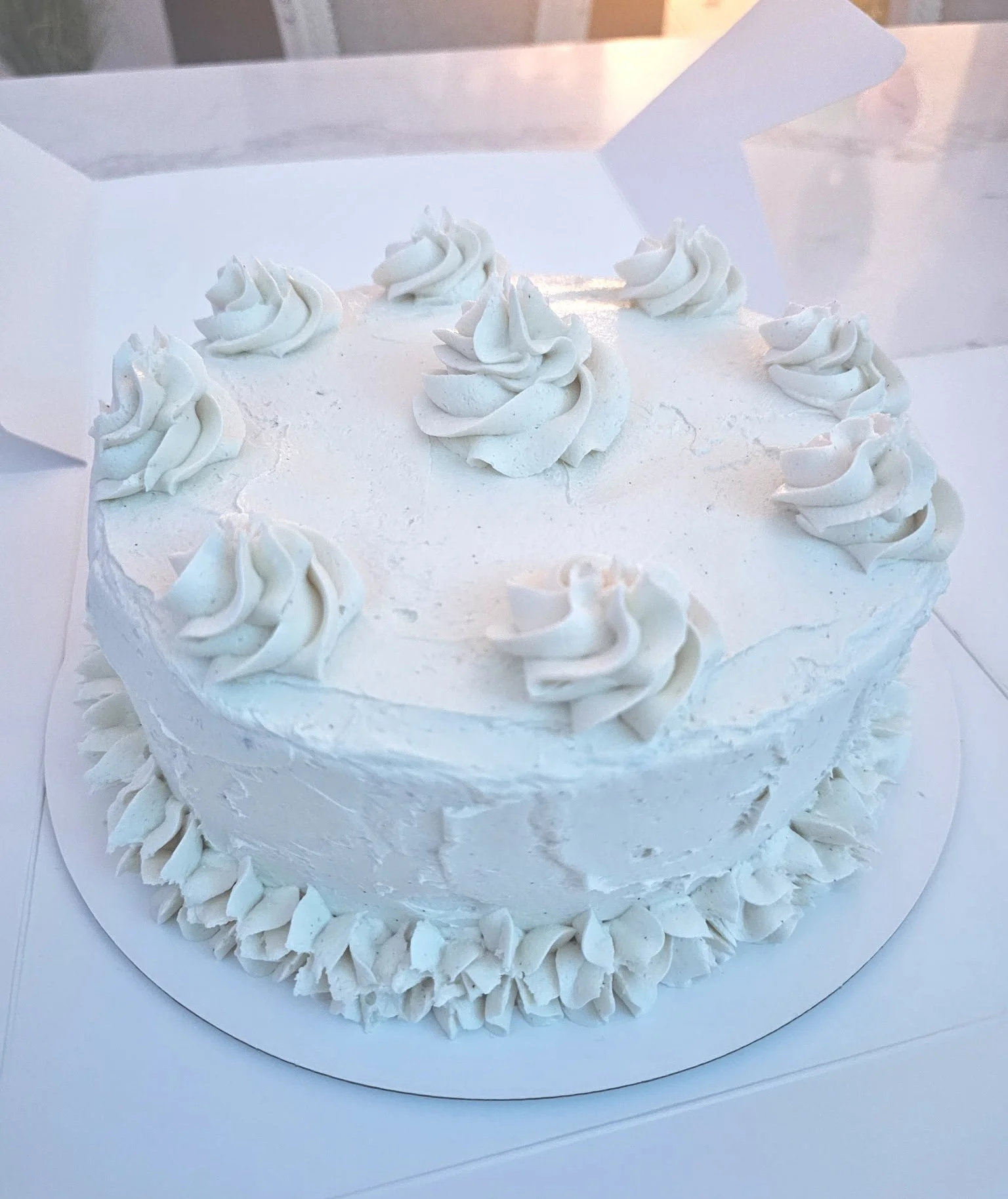 organic dairy-free vanilla birthday cake Sunrise FL
