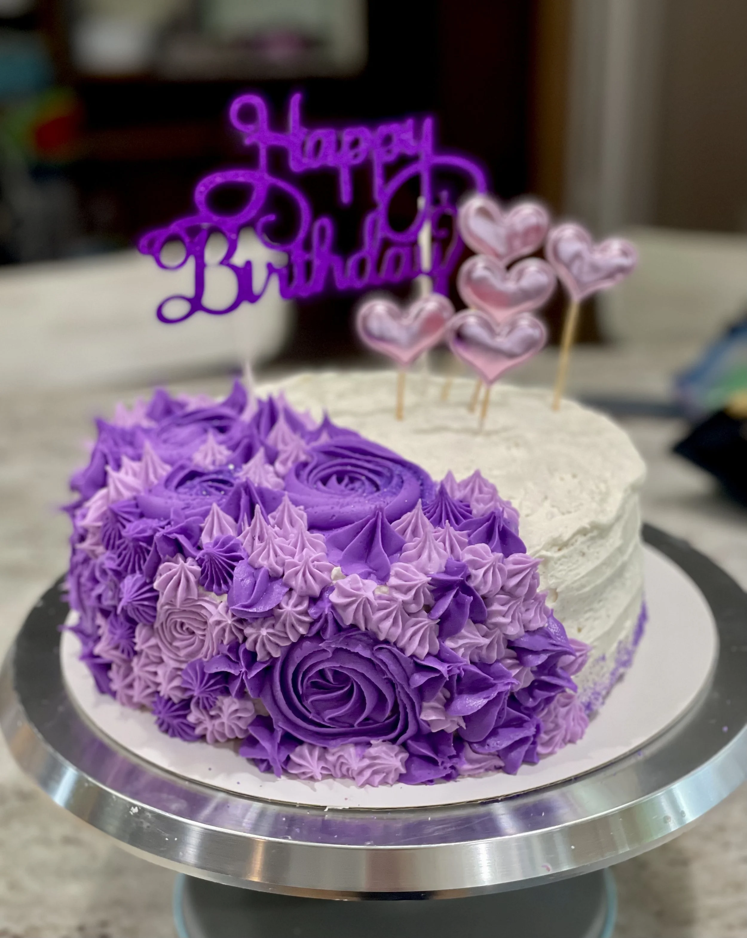 handmade vegan vanilla cake South Florida bakery