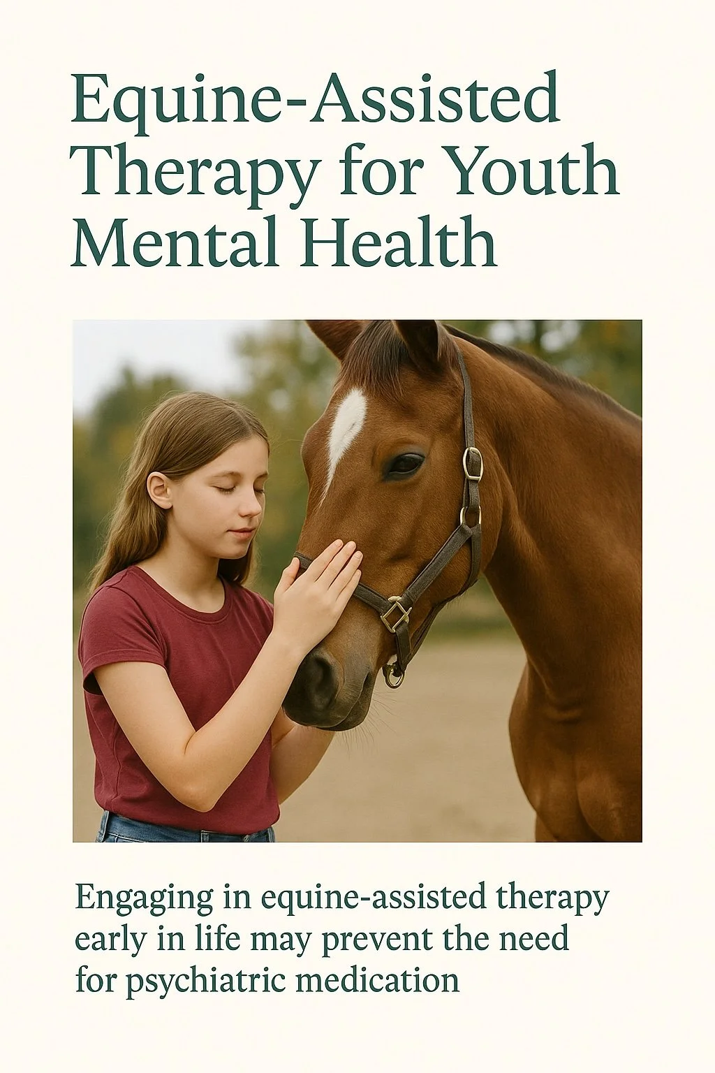 Preventing Pills: Why Horses Are the Future of Mental Health for Young People