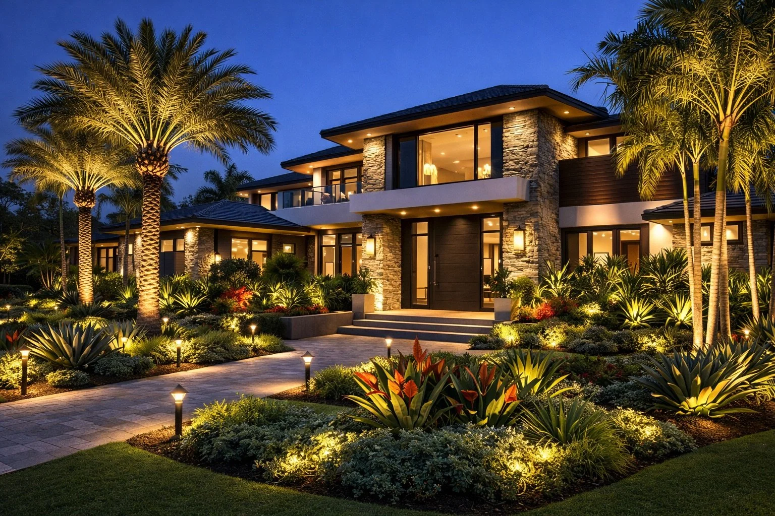 Landscape Lighting Package for 6,000 sq/ft and under home (Copy)