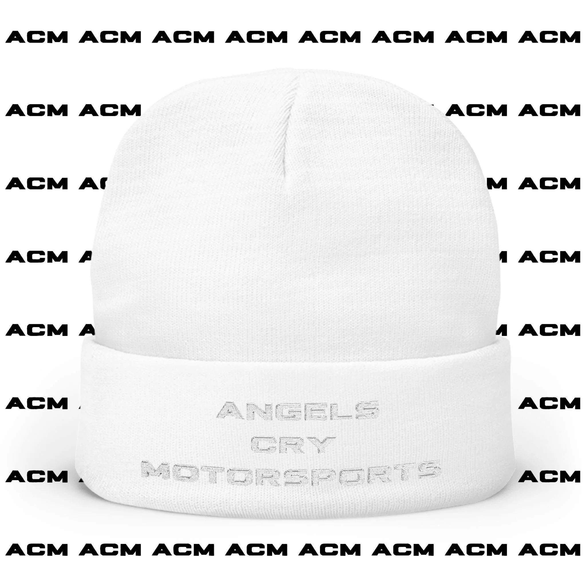 ANGELS CRY MOTORSPORTS CLASSIC EMBROIDERED RACER BEANIE