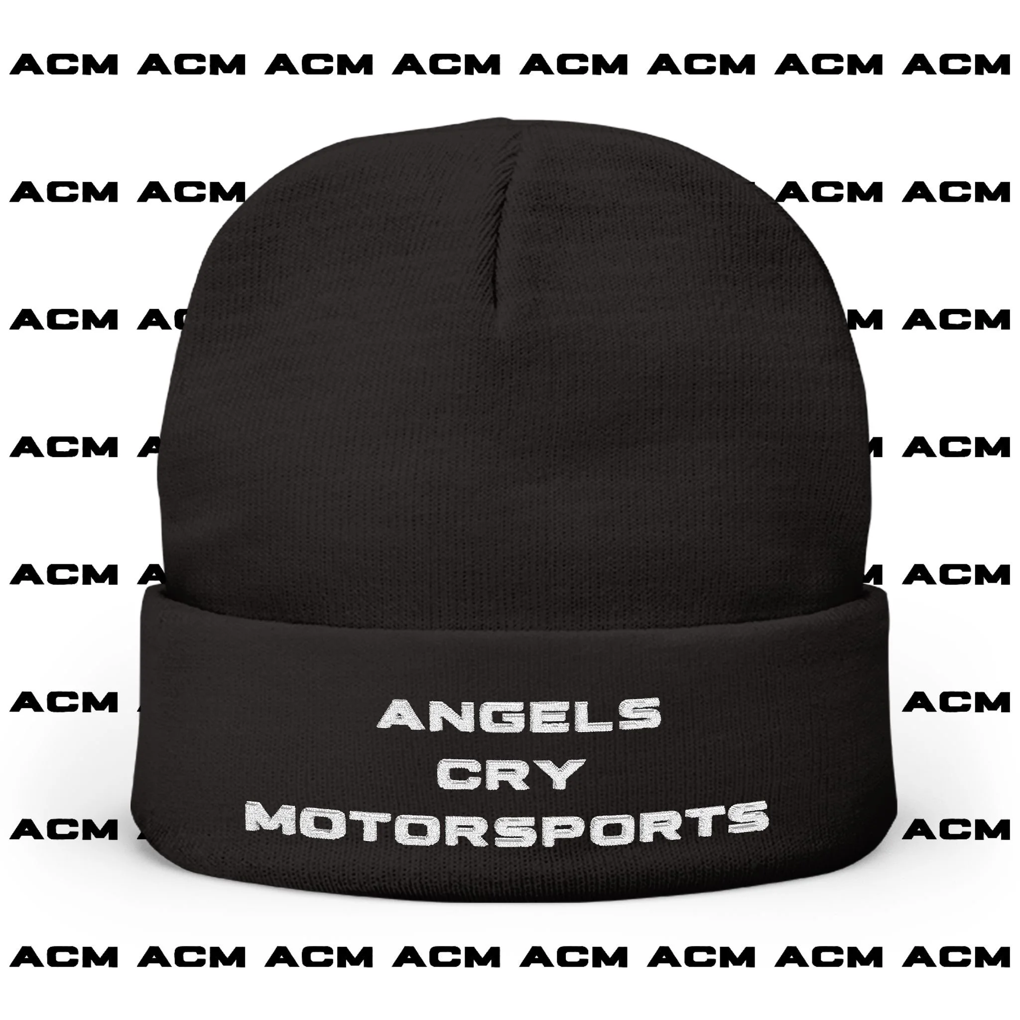 ANGELS CRY MOTORSPORTS CLASSIC EMBROIDERED RACER BEANIE