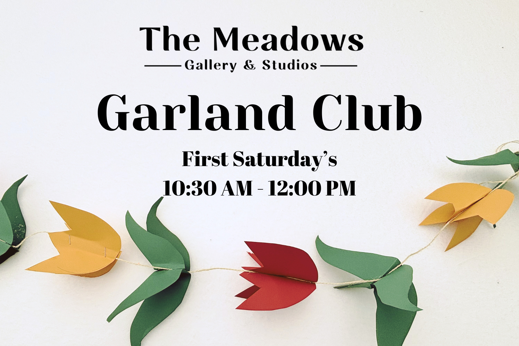 Garland Club, April - Celebrate Earth Day!