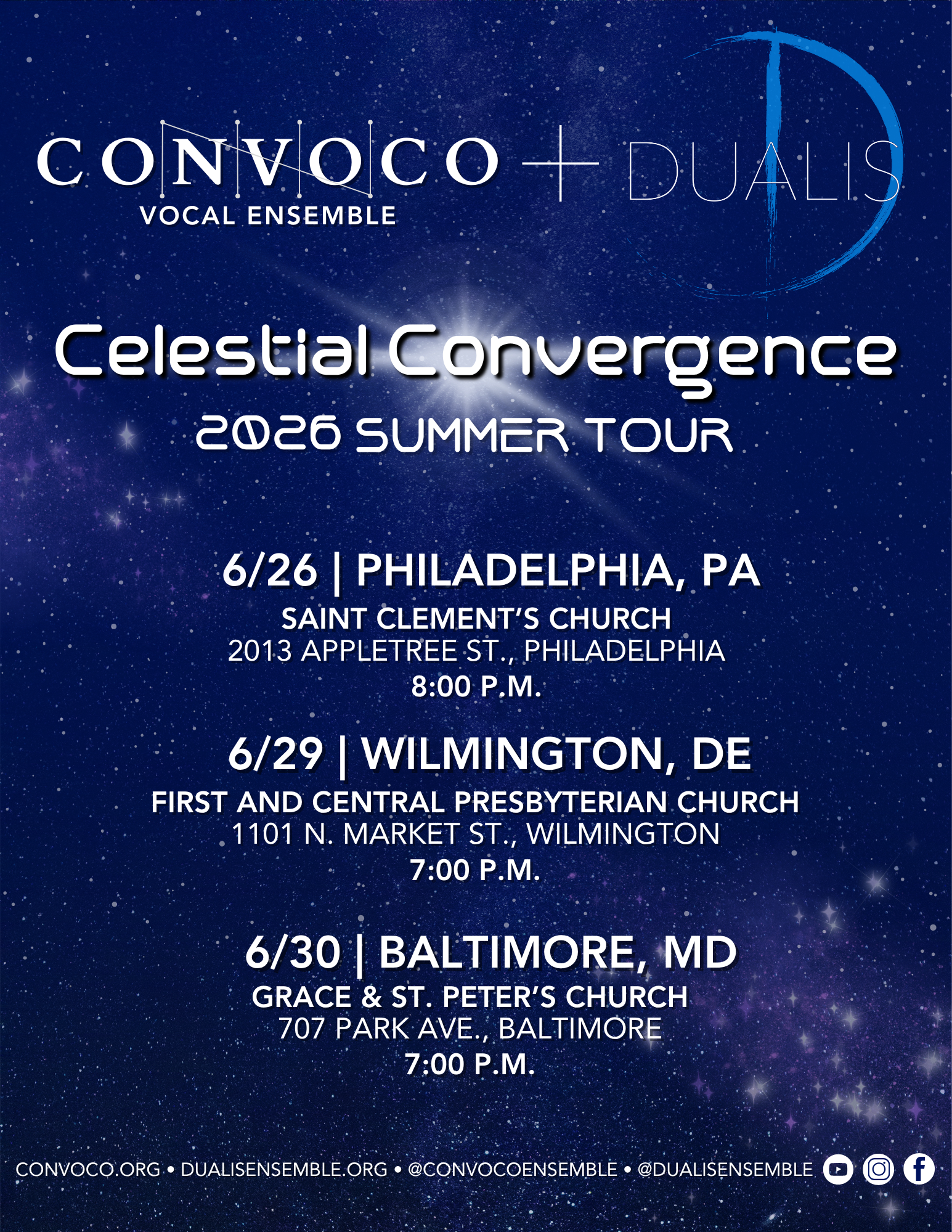 Convoco + Dualis: Celestial Convergence Tour