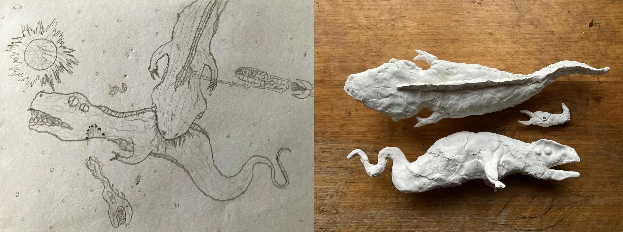 Monsters in 2D & 3D WIP by Lewis.jpg