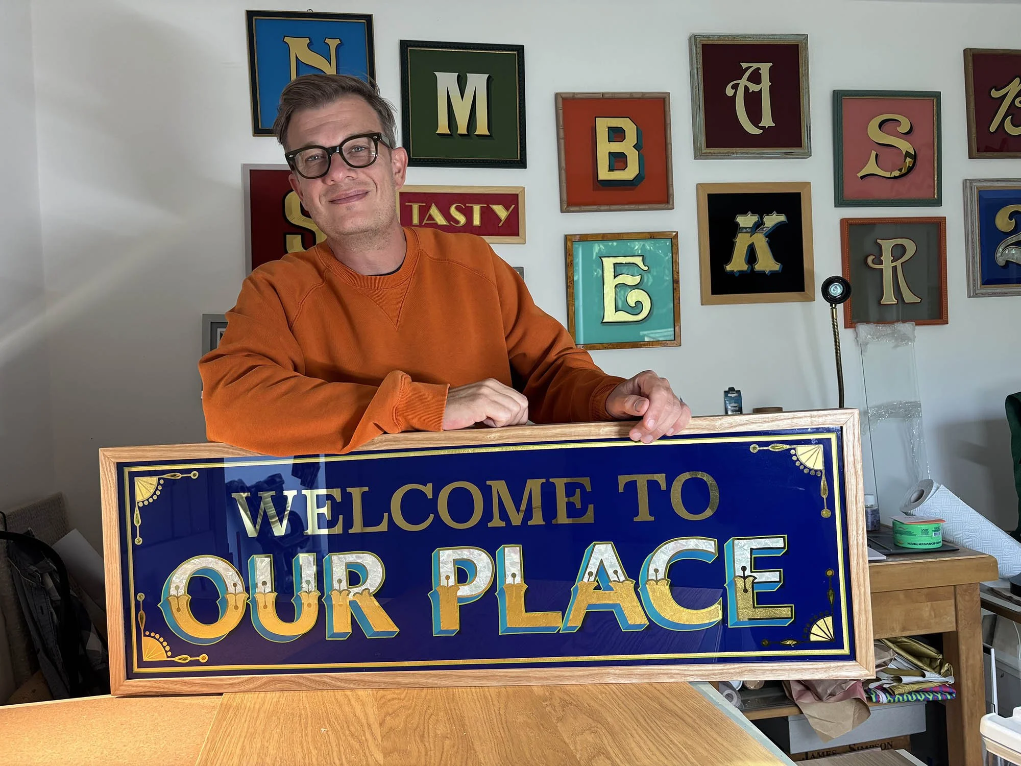 Ross Harris, Reverse Glass Gilder