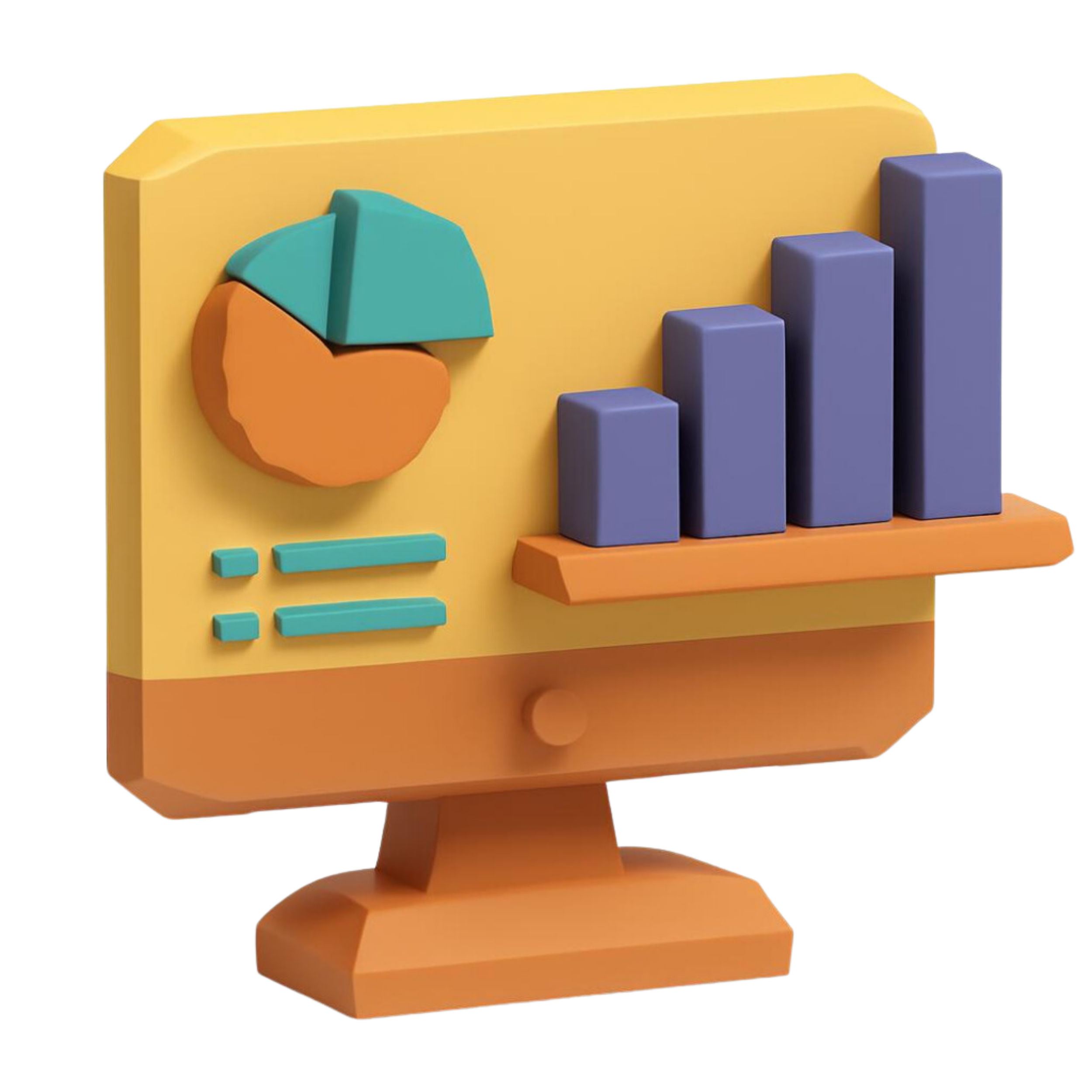 Geometric drawing of an outline square with sections divided by vertical, horizontal, and diagonal lines.